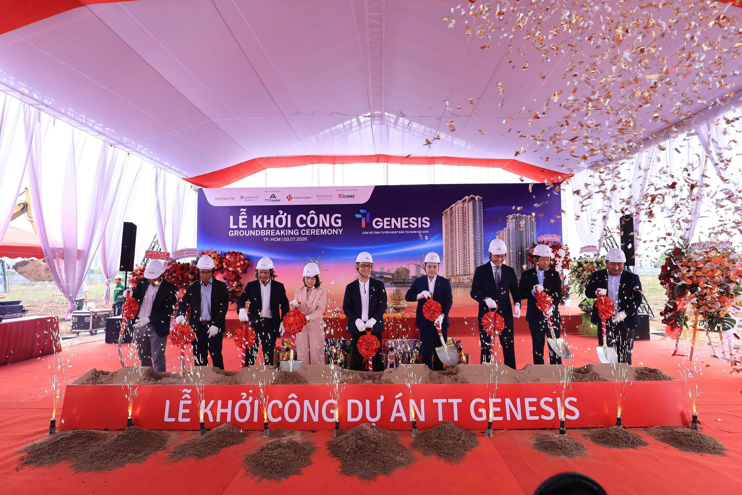 LỄ KÝ KẾT LIÊN DOANH DỰ ÁN TT GENESIS